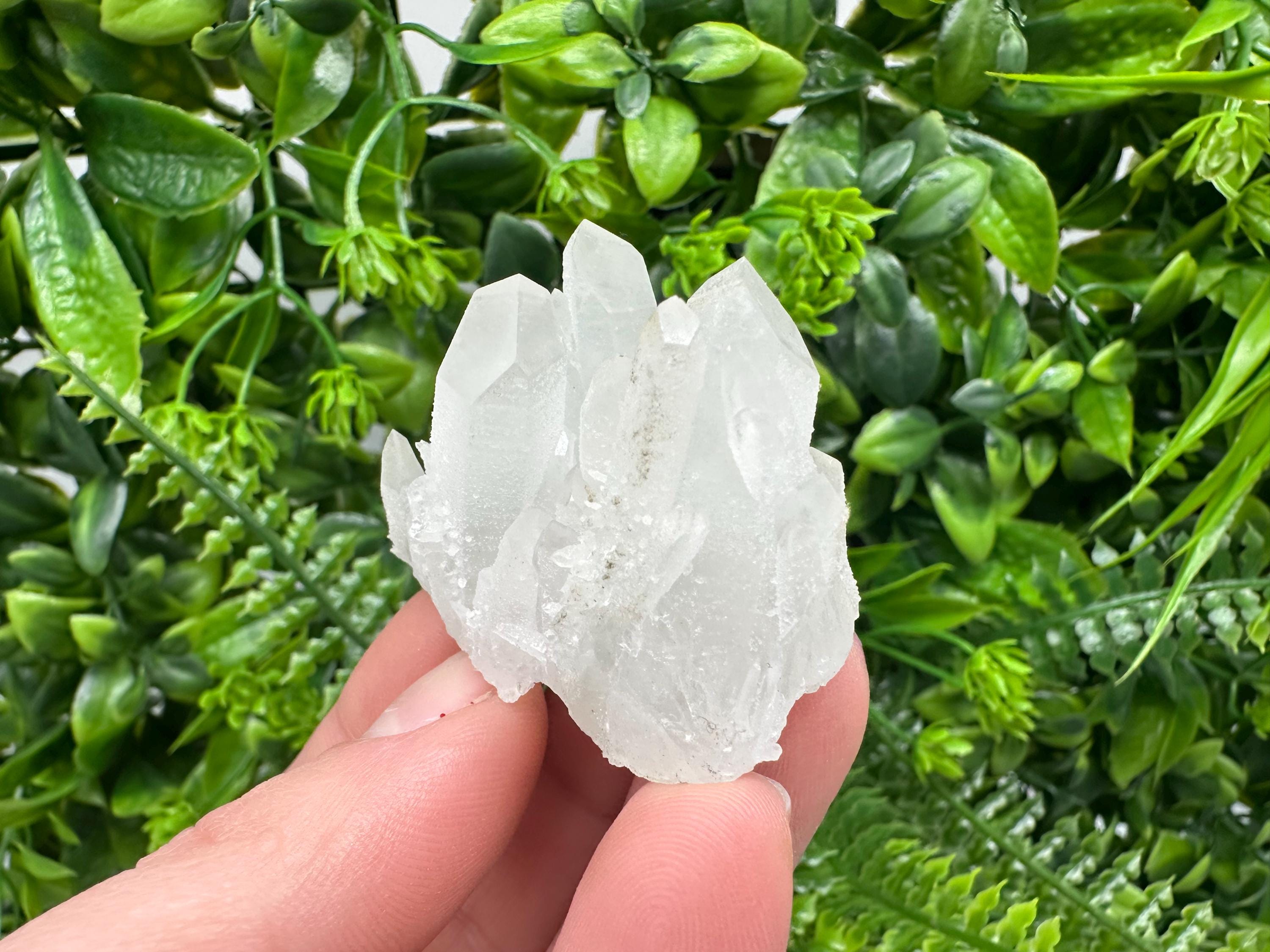 Transparent Quartz on Chlorite Matrix, Bulgarian Mineral Specimen