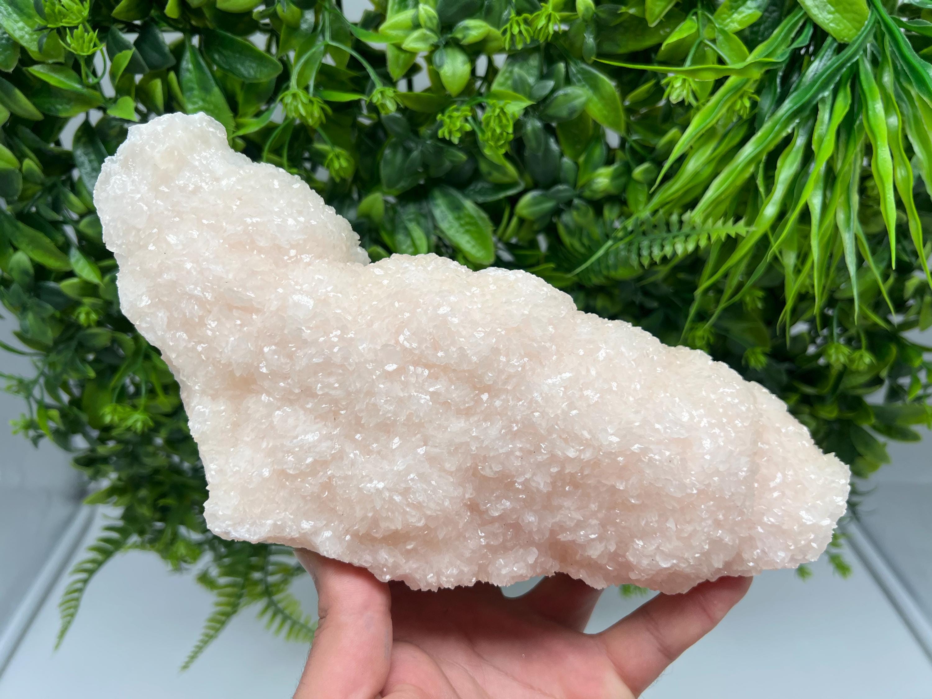 Large Mangano Calcite with Galena, Borieva Mine Crystal