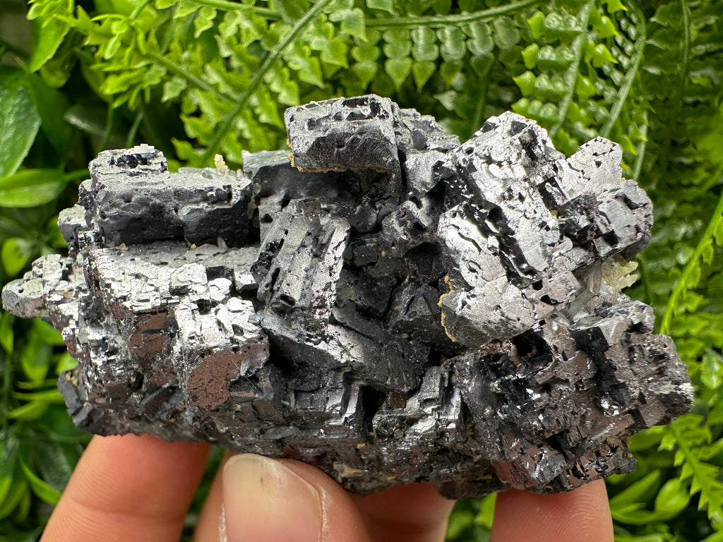 Skeleton Galena Cluster, Rare Morphology Crystal, Bulgaria Mineral Souvenir