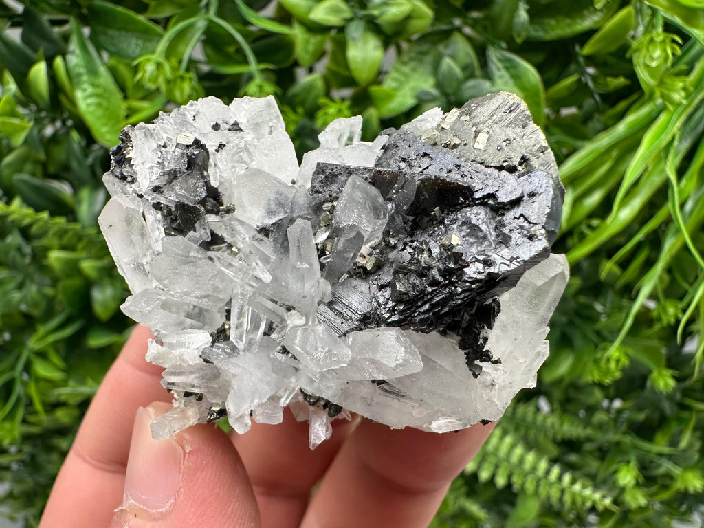 Quartz Sphalerite Chalcopyrite Mineral Specimen, Madan Bulgaria
