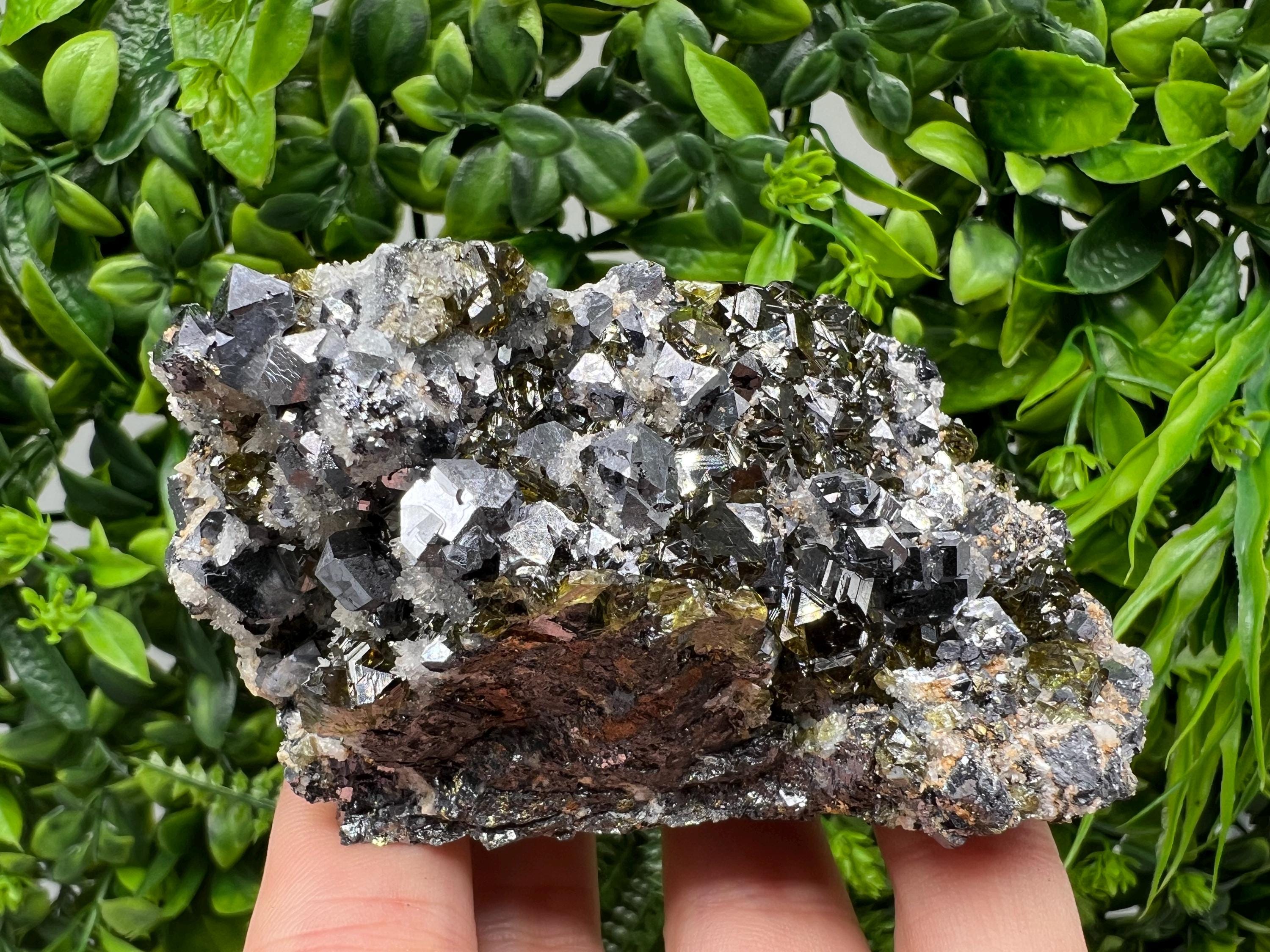 Rare Galena Sphalerite Mineral Specimen, Krushev dol Mine