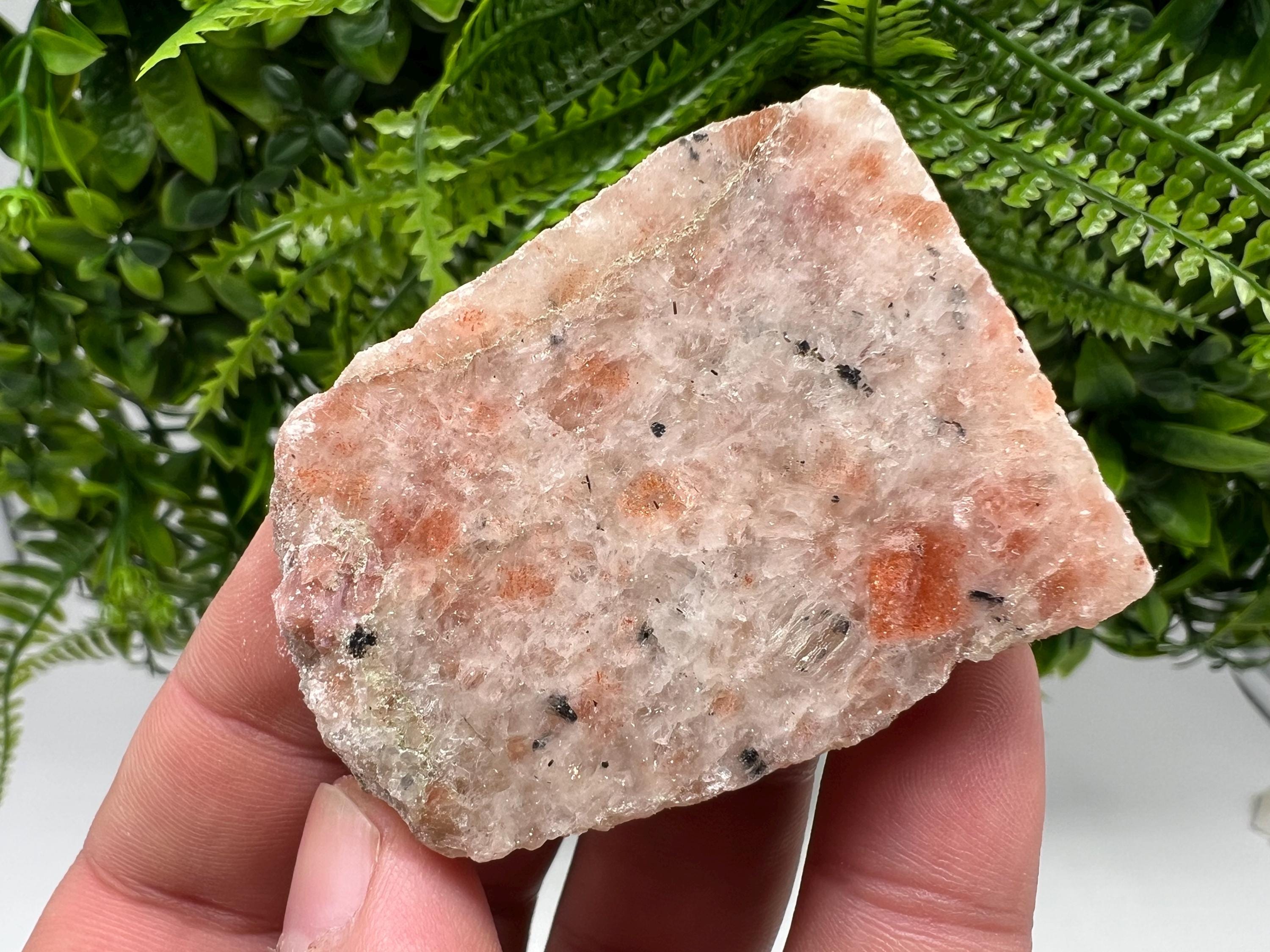 Polished Sunstone Slab: Mineral Specimen, Chakra Stone