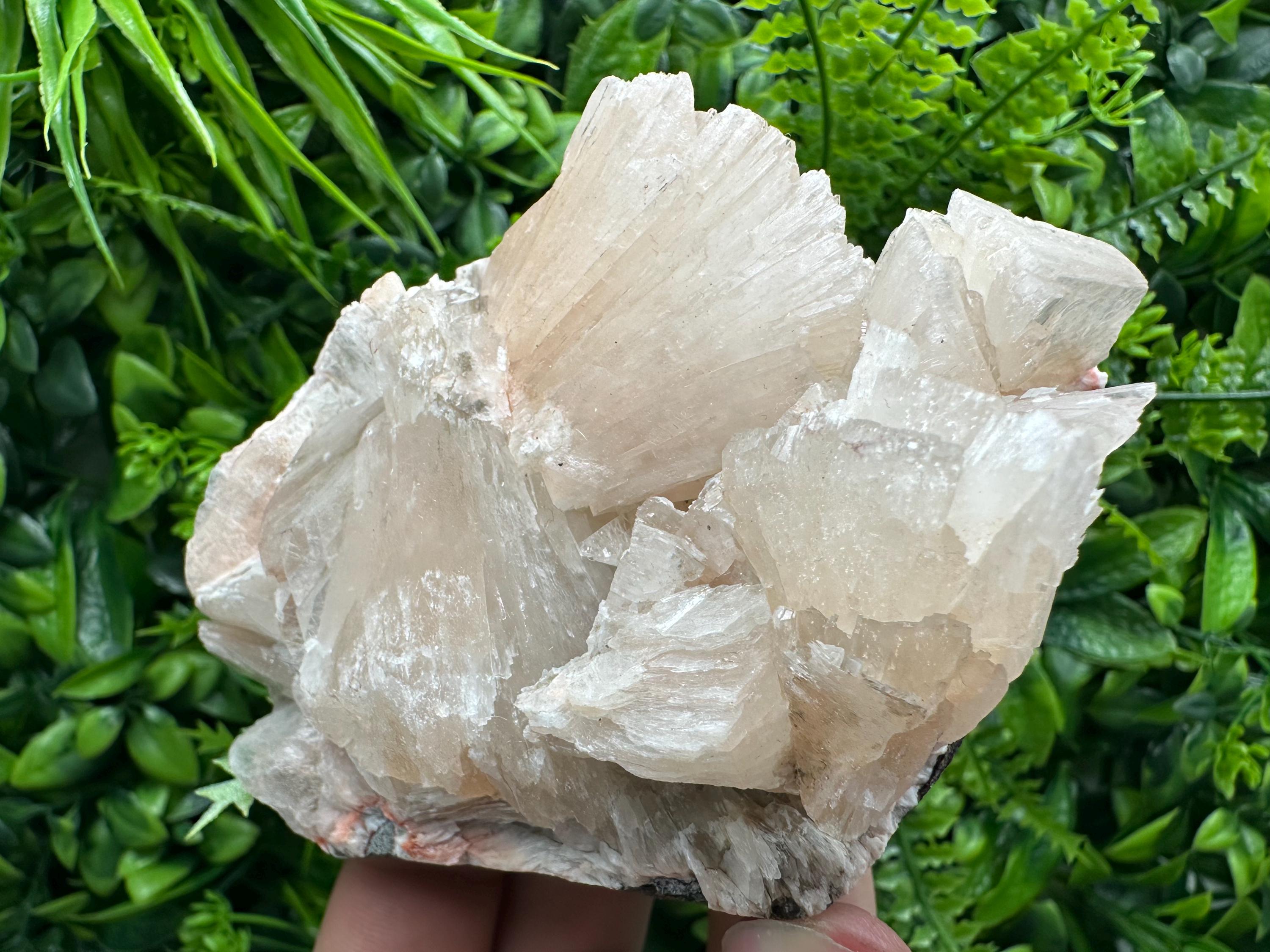 Stilbite on Matrix, Natural Crystal Mineral Specimen, India