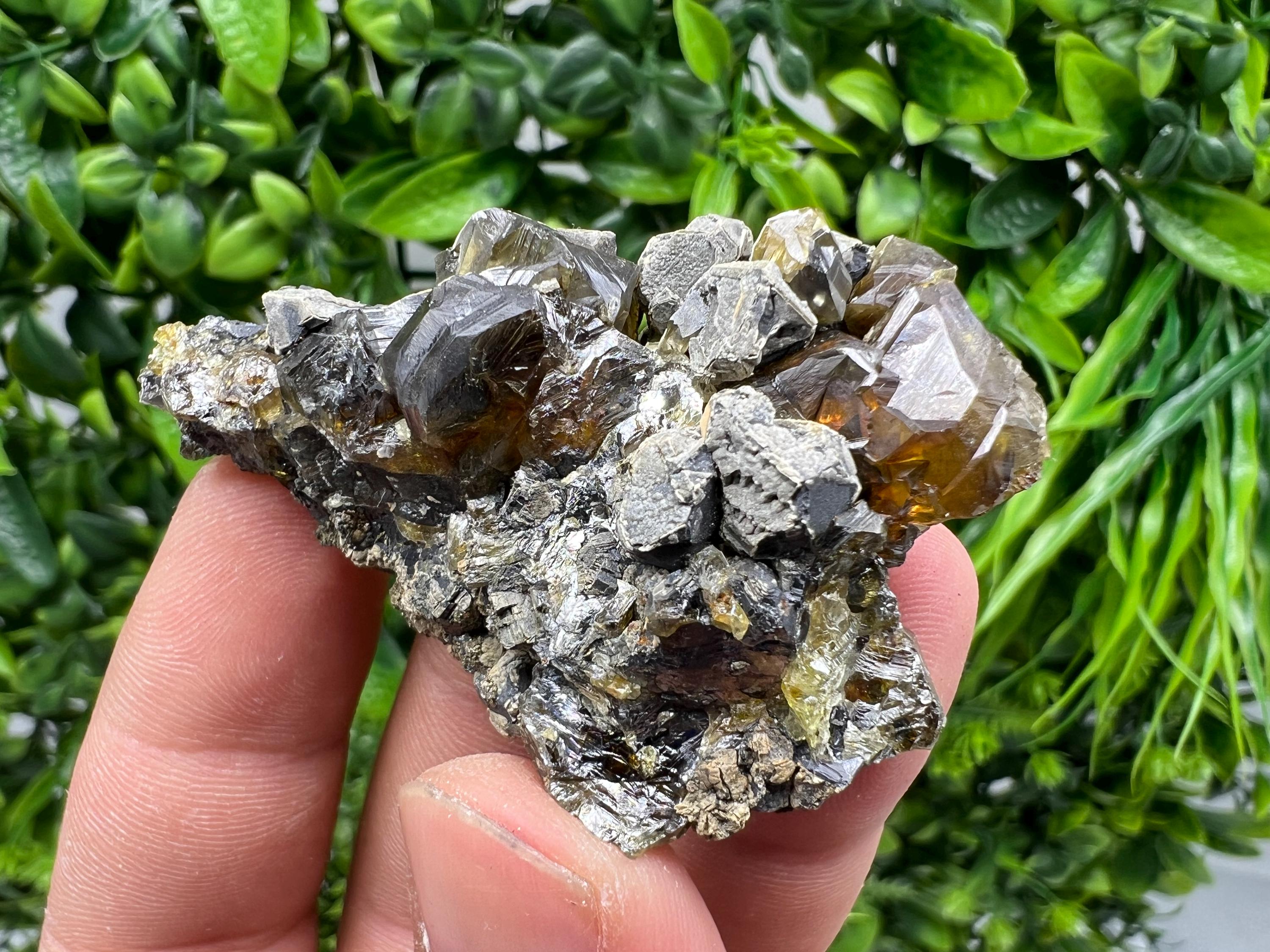 Cleiophane Sphalerite Gem: Rare Transparent Crystal Mineral Stone