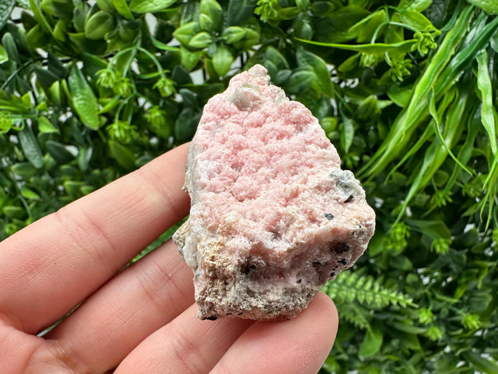 Pink Rhodochrosite Crystal: Starnica Mine, Bulgaria, Home Decor