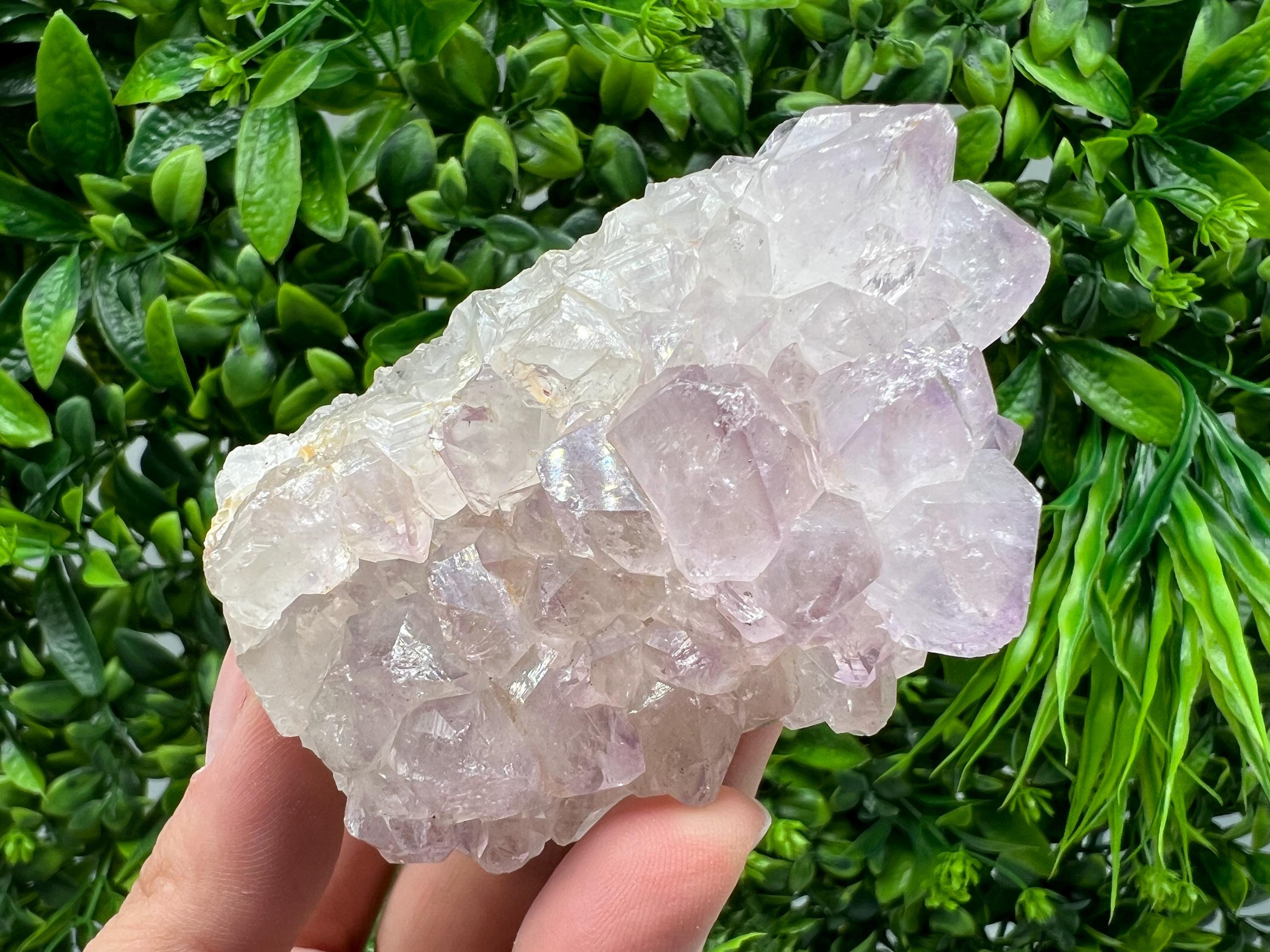 STUNNING Transparent Apophyllite on Chalcedony,natural, collection minerals specimen,India Minerals,Crystal, Stone Mineral Specimens India