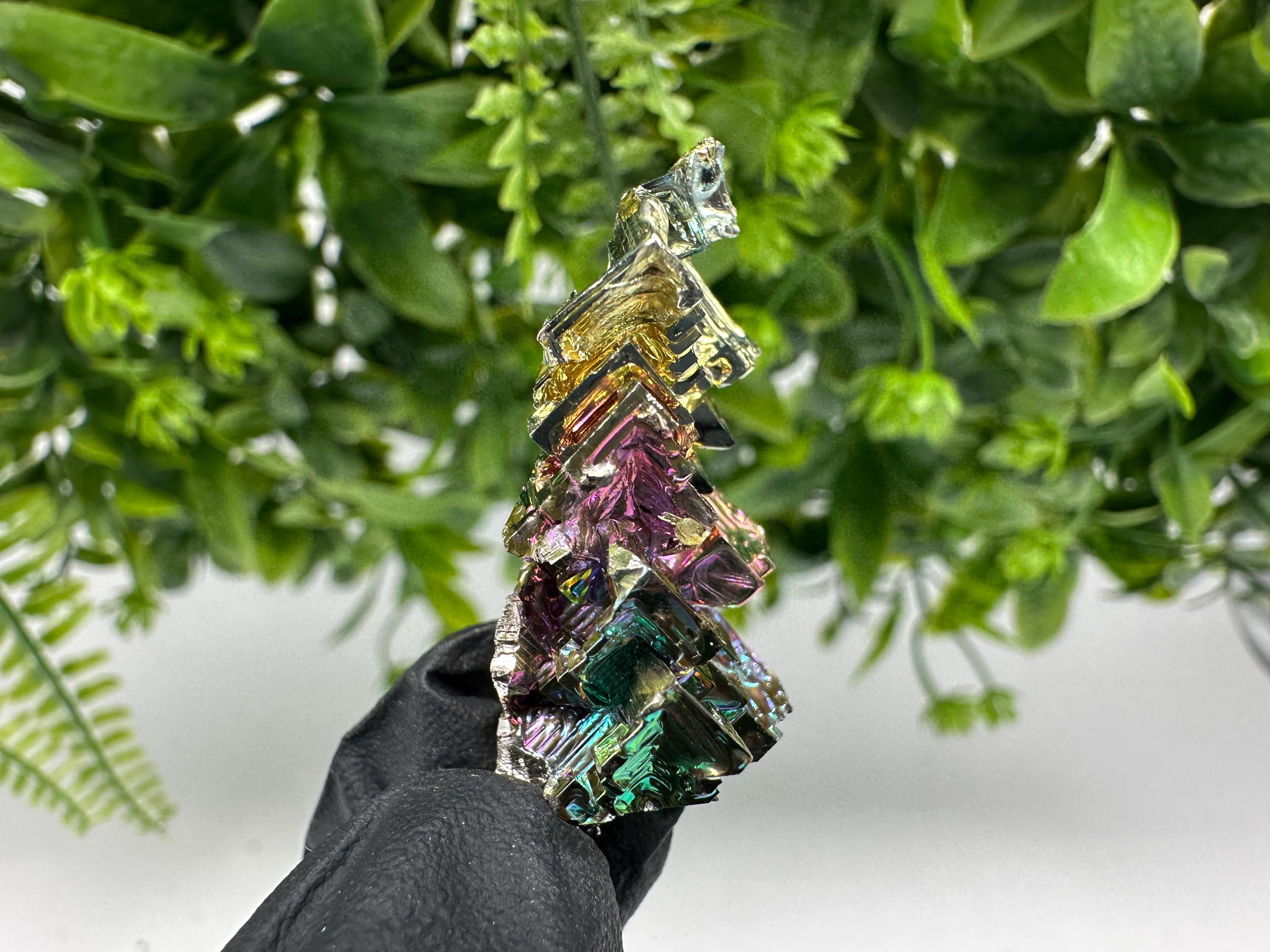 Rainbow Bismuth Crystal: Rare Gemstone Specimen,wholesale Bismuth