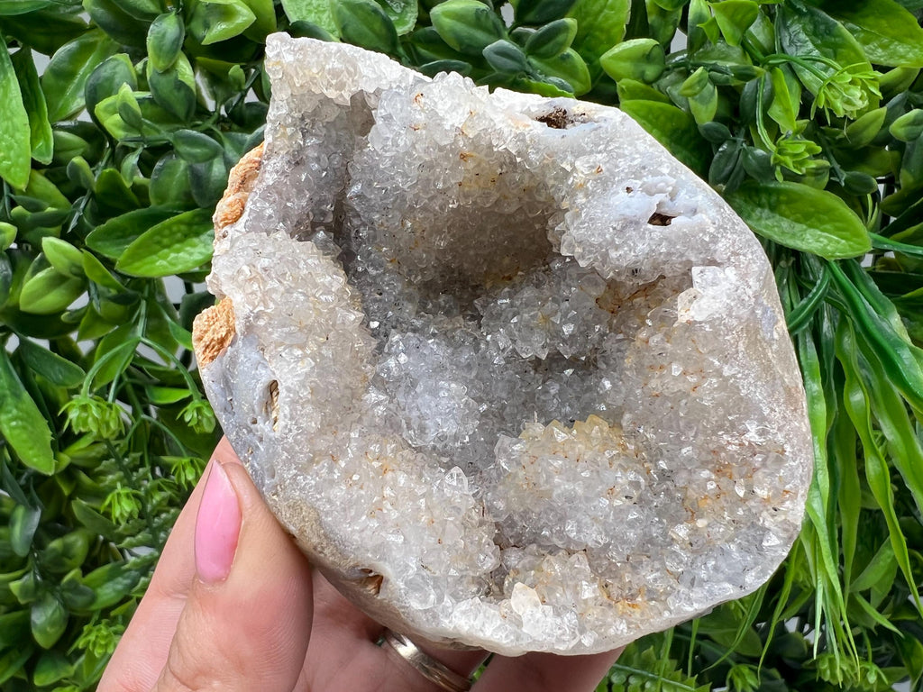 Apophyllite Stilbite Chalcedony Specimen: India Minerals Crystal