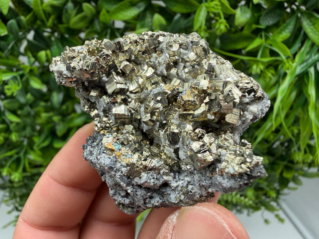 Pyrite Sphalerite Quartz  Mineral Specimen, Krushev dol Mine