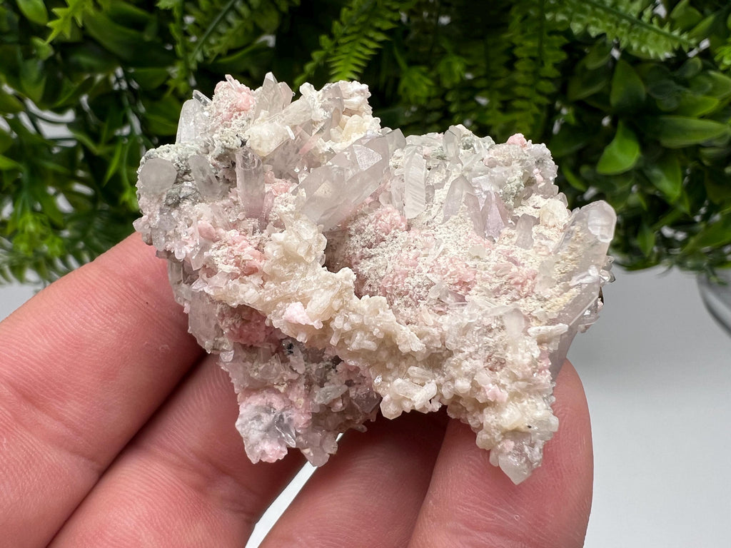 Pink Rhodochrosite Crystal: Starnica Mine, Bulgaria - Home Decor Stone