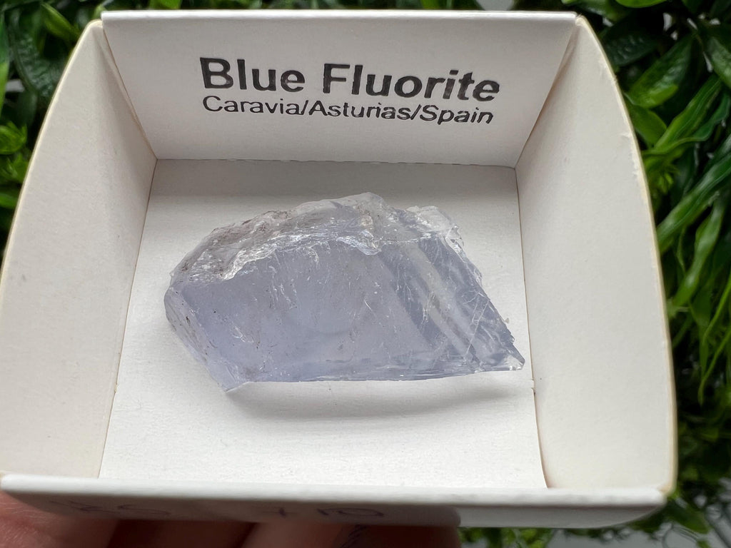 Blue Fluorite Mineral Specimen: Spain Collection (3.5/2.5 cm)