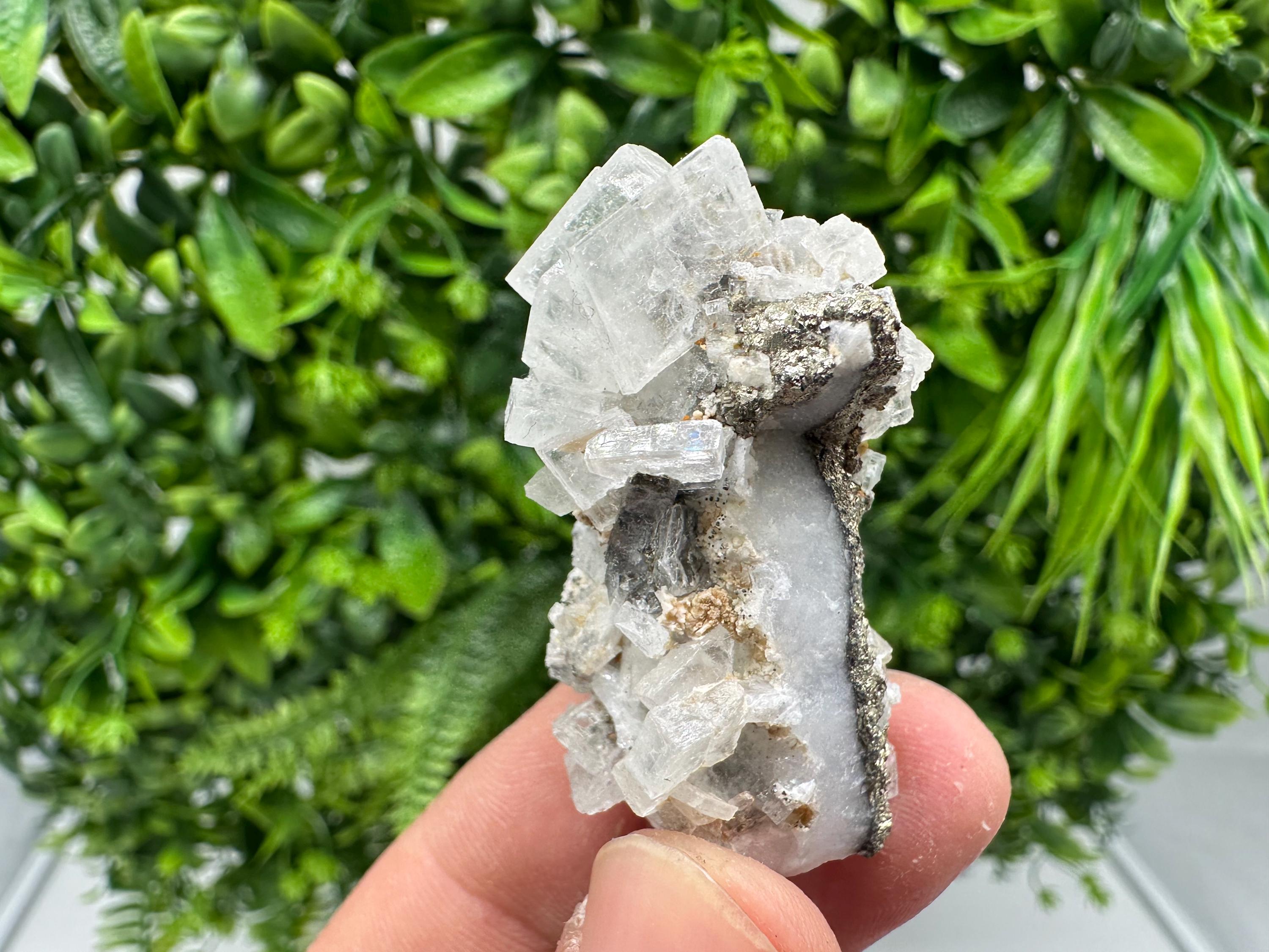 Barite,Marcasite on Chalcedony,from Androvo mine,Bulgaria,natural minerals souvenir,collection crystal,rare Barite cluster,gift,home