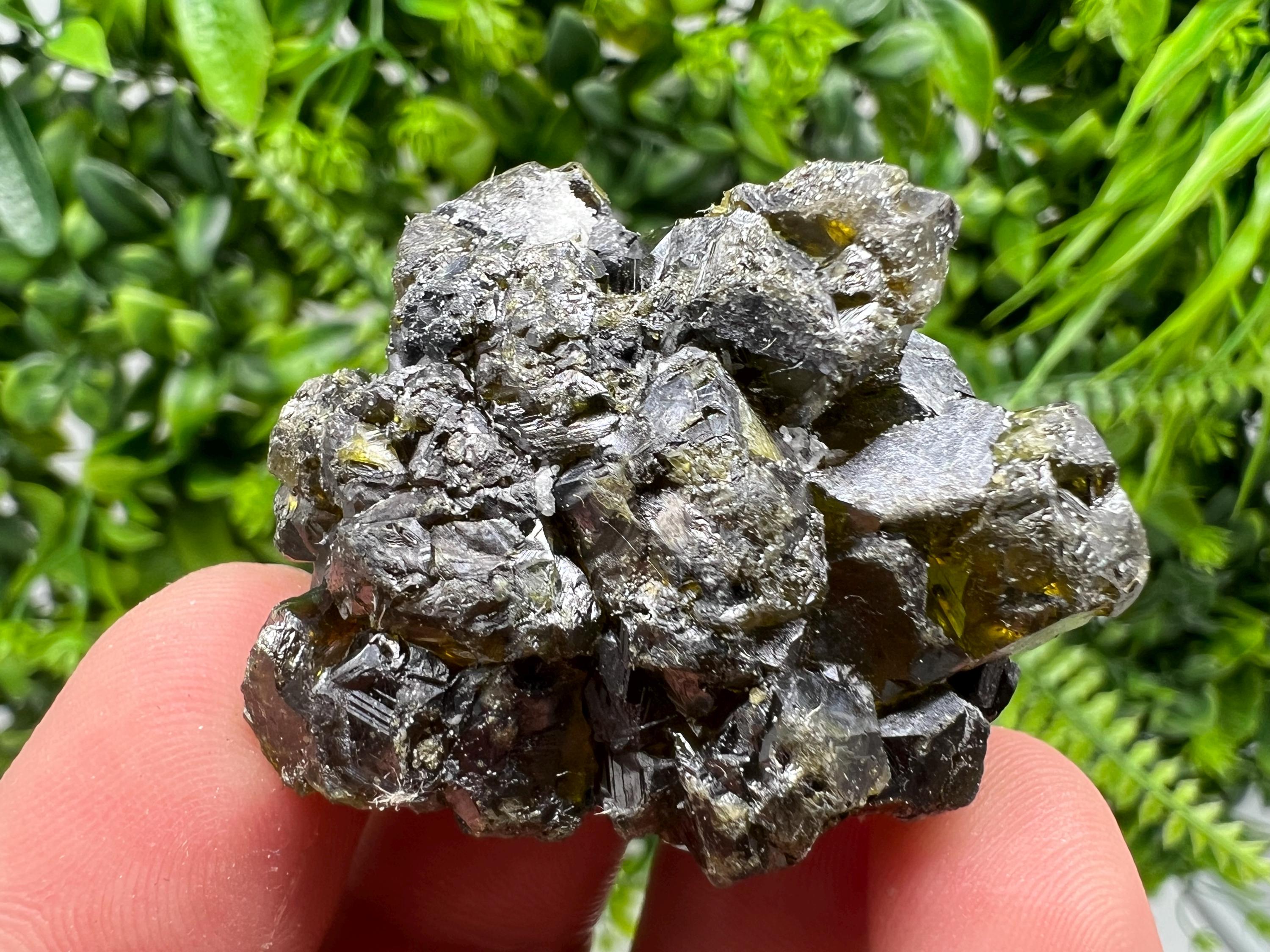 Green Cleiophane Sphalerite Gem, Rare Crystal Mineral Specimen