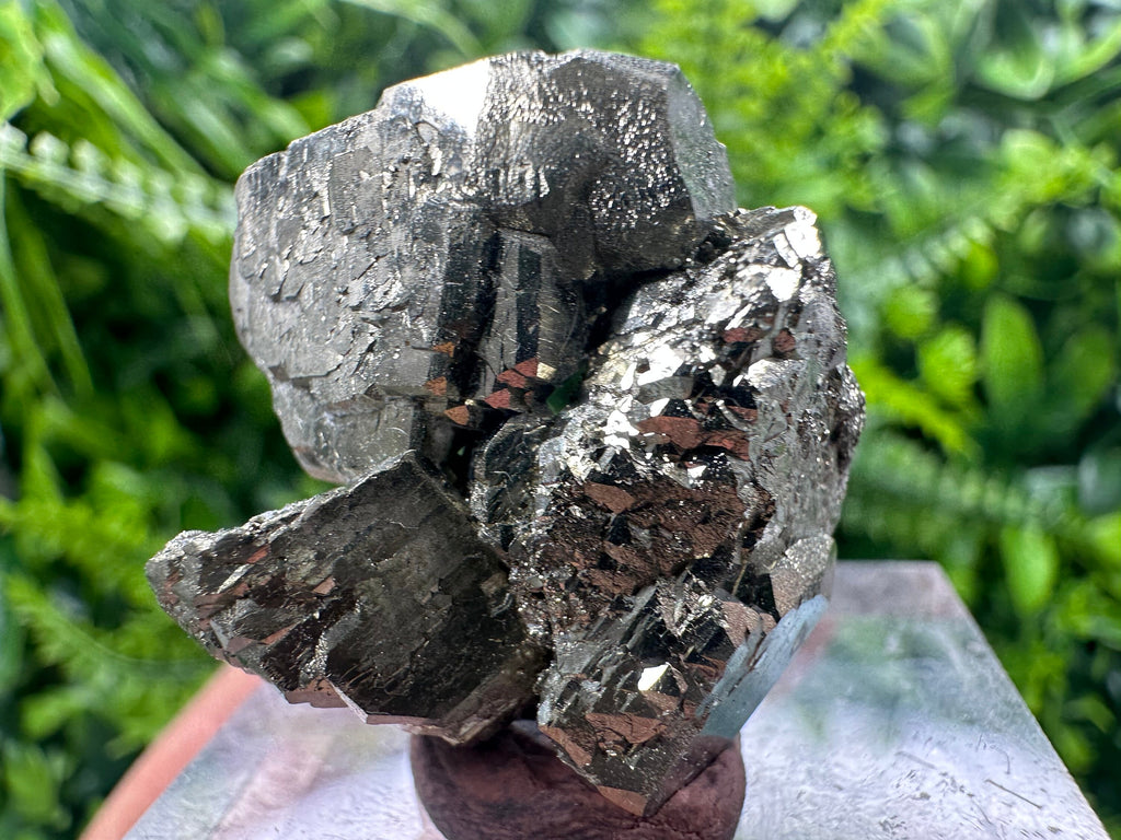 Rare Shiny Pyrite Crystal: Natural Fool's Gold Mineral Souvenir