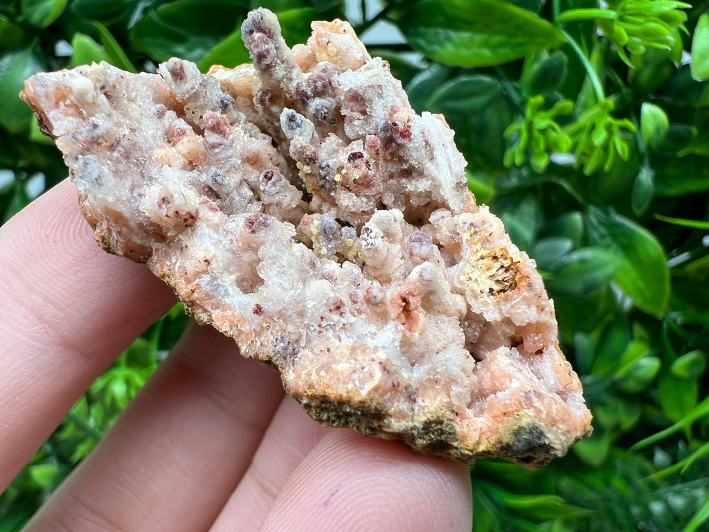 Moroccan Red Chalcedony Crystal Specimen: Rare Mineral Gift