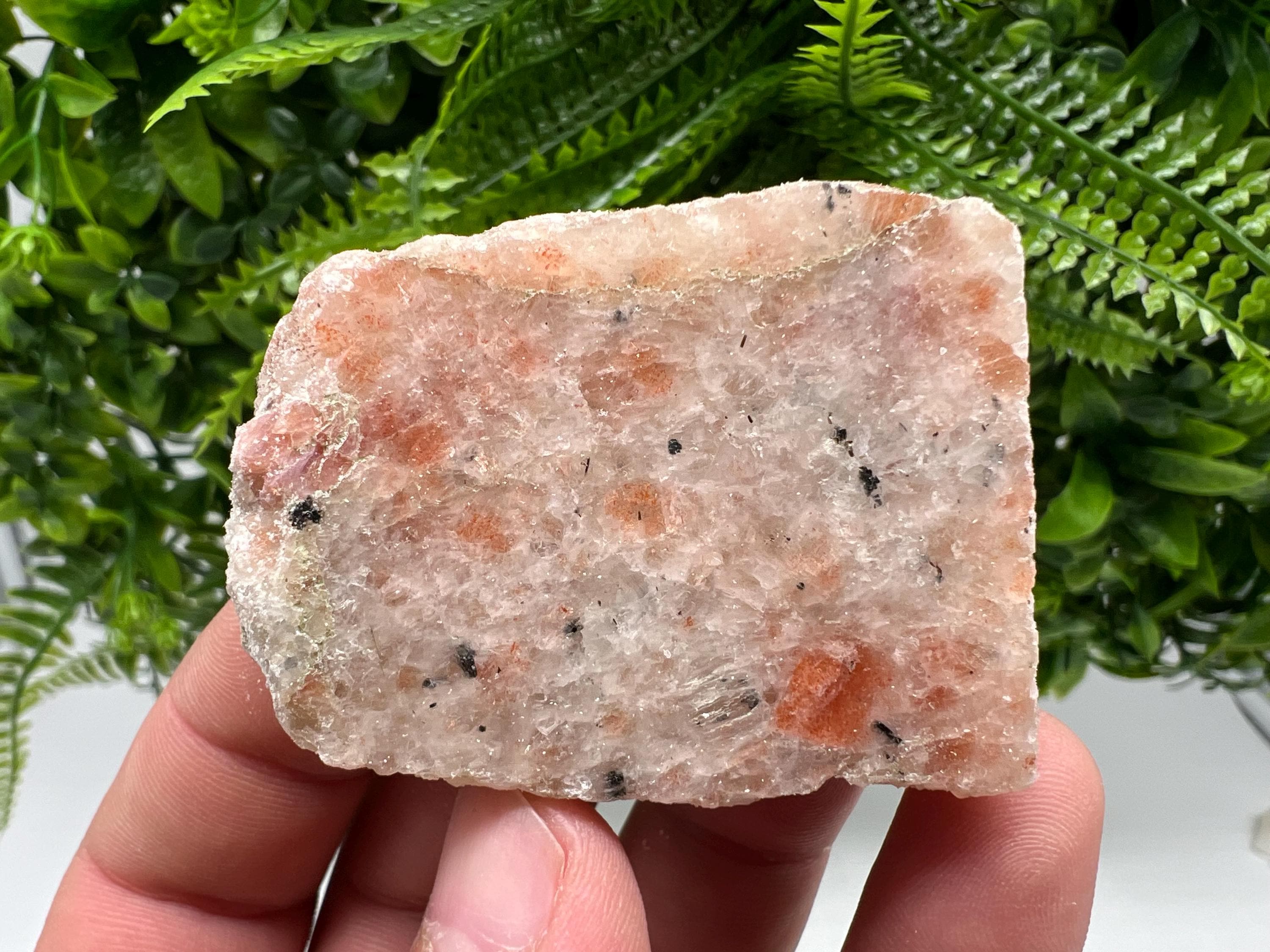 Polished Sunstone Slab: Mineral Specimen, Chakra Stone