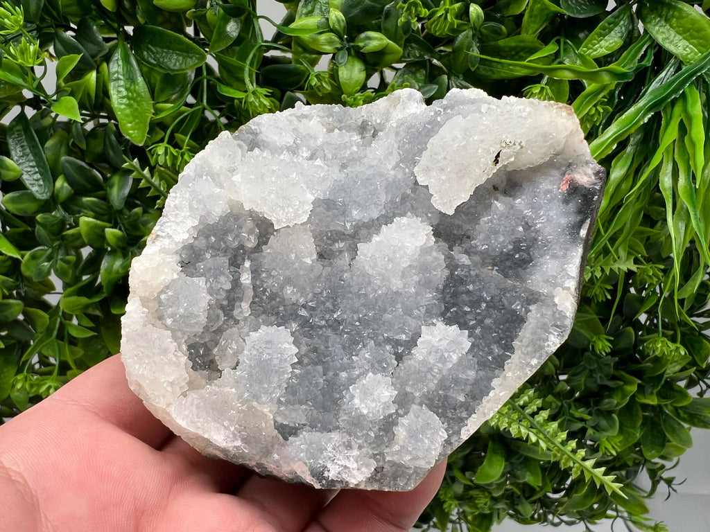 Natural Chalcedony Specimen: India Crystal Mineral, Home Decor