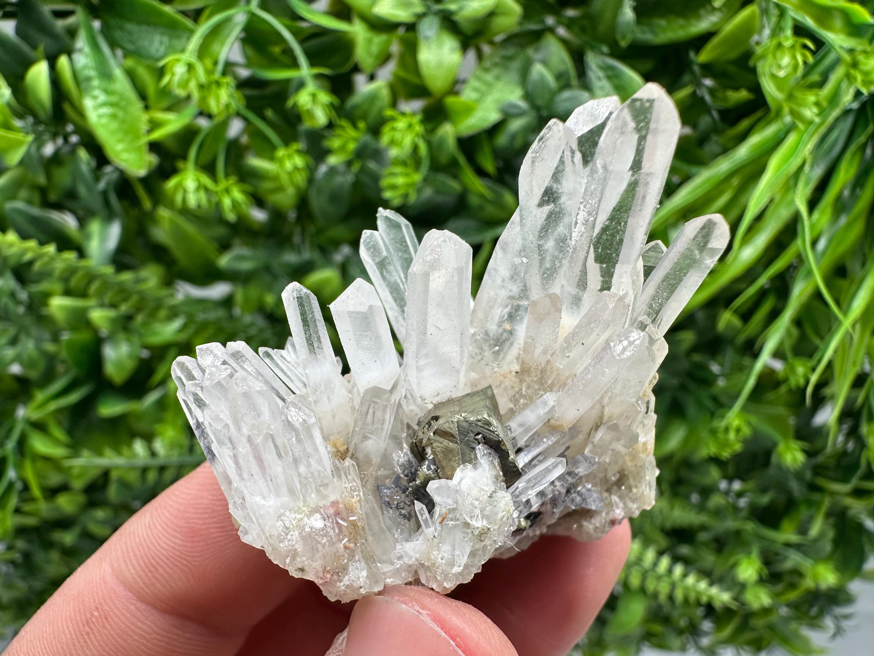 Quartz Sphalerite Chalcopyrite Mineral Specimen, Madan Bulgaria