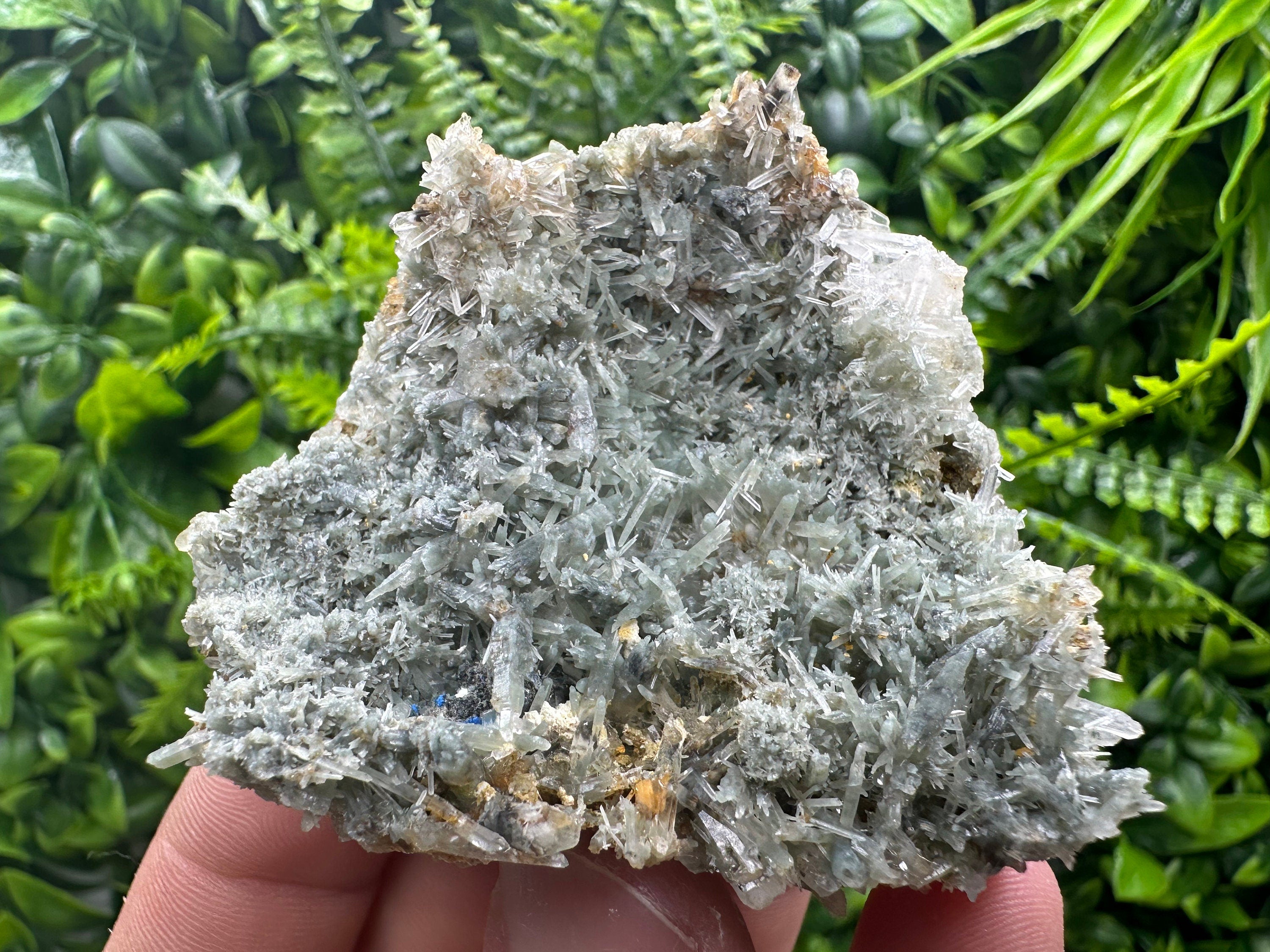 Green Quartz Chlorite Crystal: Madan Bulgaria Mineral Souvenir
