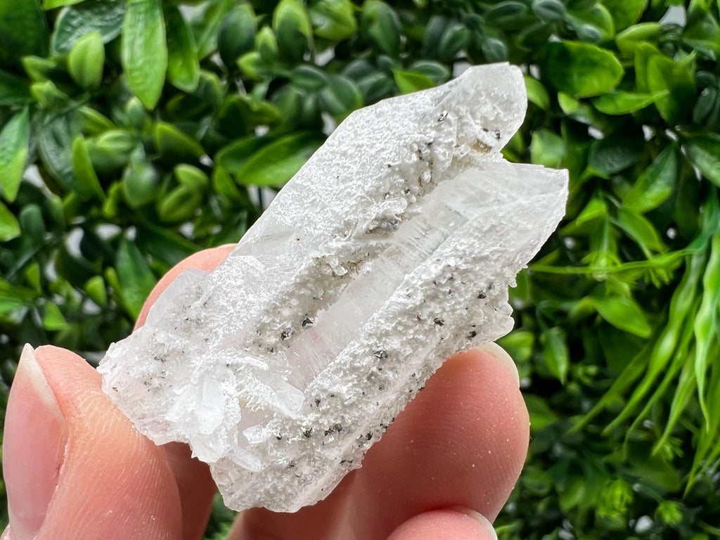 Transparent Quartz with Pyrite, Krushev Dol Mine, Bulgaria