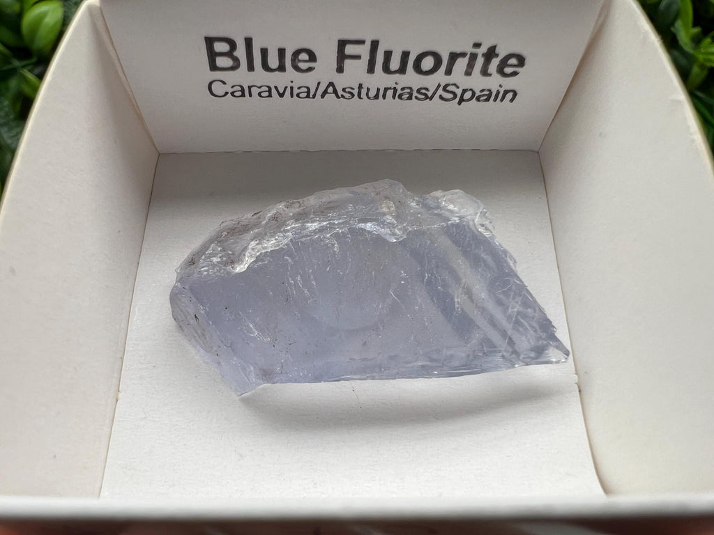 Blue Fluorite Mineral Specimen: Spain Collection (3.5/2.5 cm)
