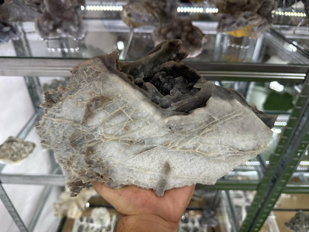 Large Chalcedony Mineral Specimen: Krushev dol Mine, Bulgaria