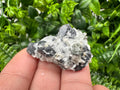 Galena Spinel with Quartz and Calcite, Borieva Mine Mineral Specimen