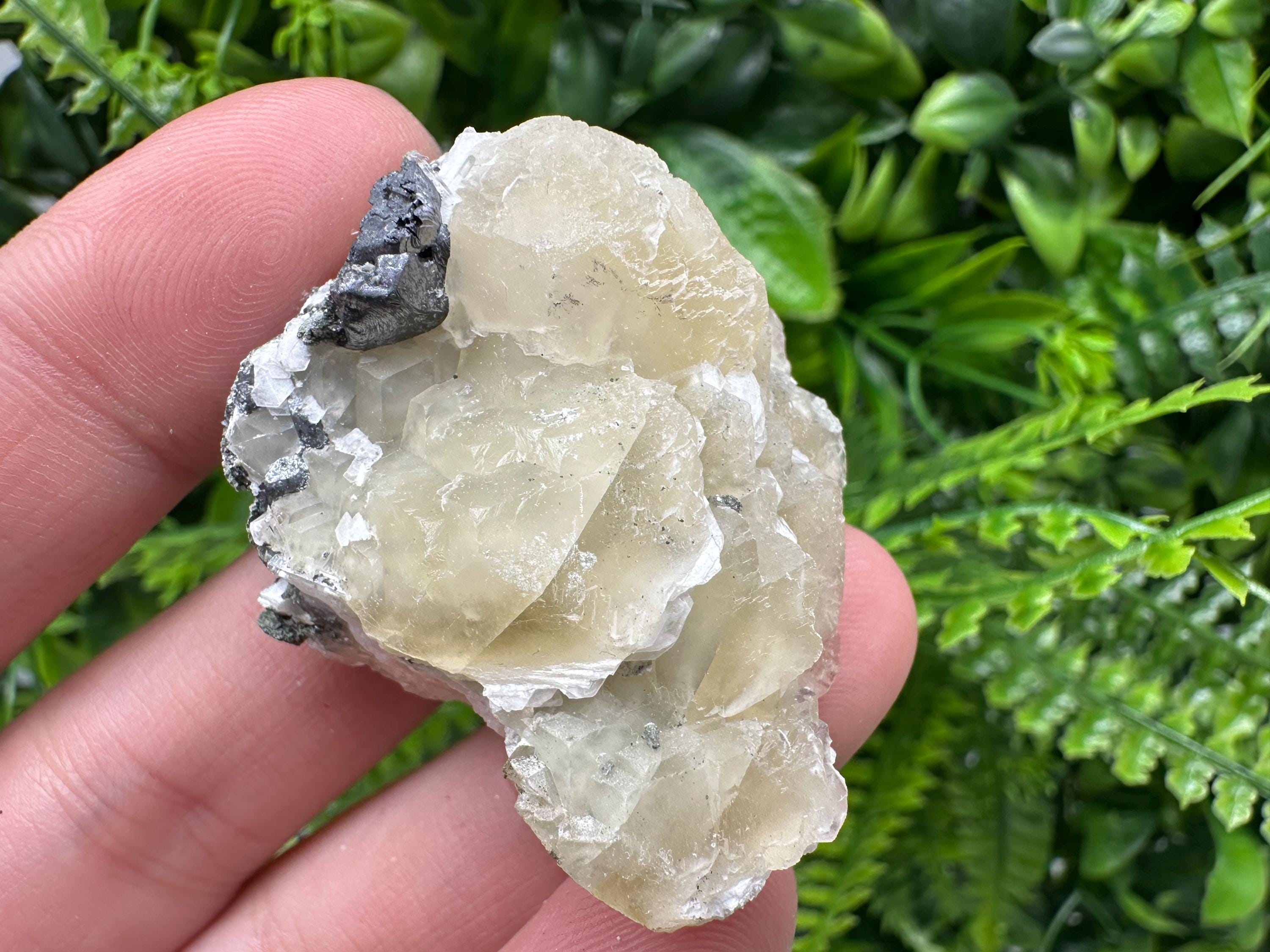 Natural Calcite Cluster: Bulgarian Mineral Specimen, Home Decor Stone