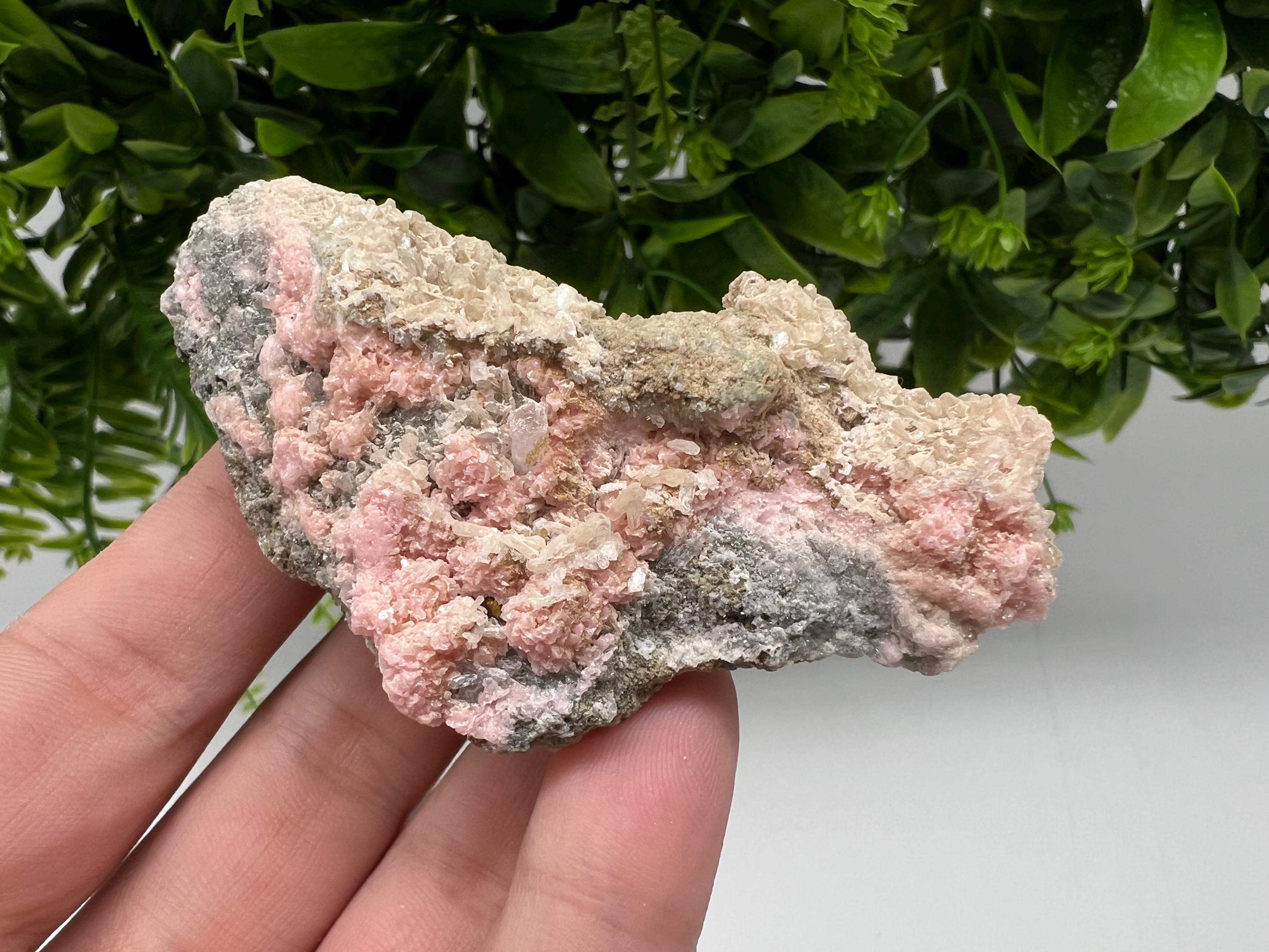 Pink Rhodochrosite Crystal, Starnica Mine, Bulgaria