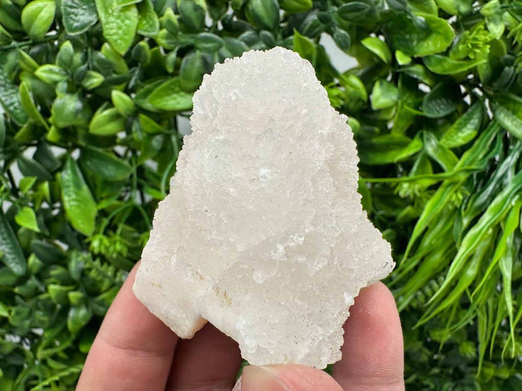 Natural Chalcedony Specimen: India Crystal Mineral, Home Decor