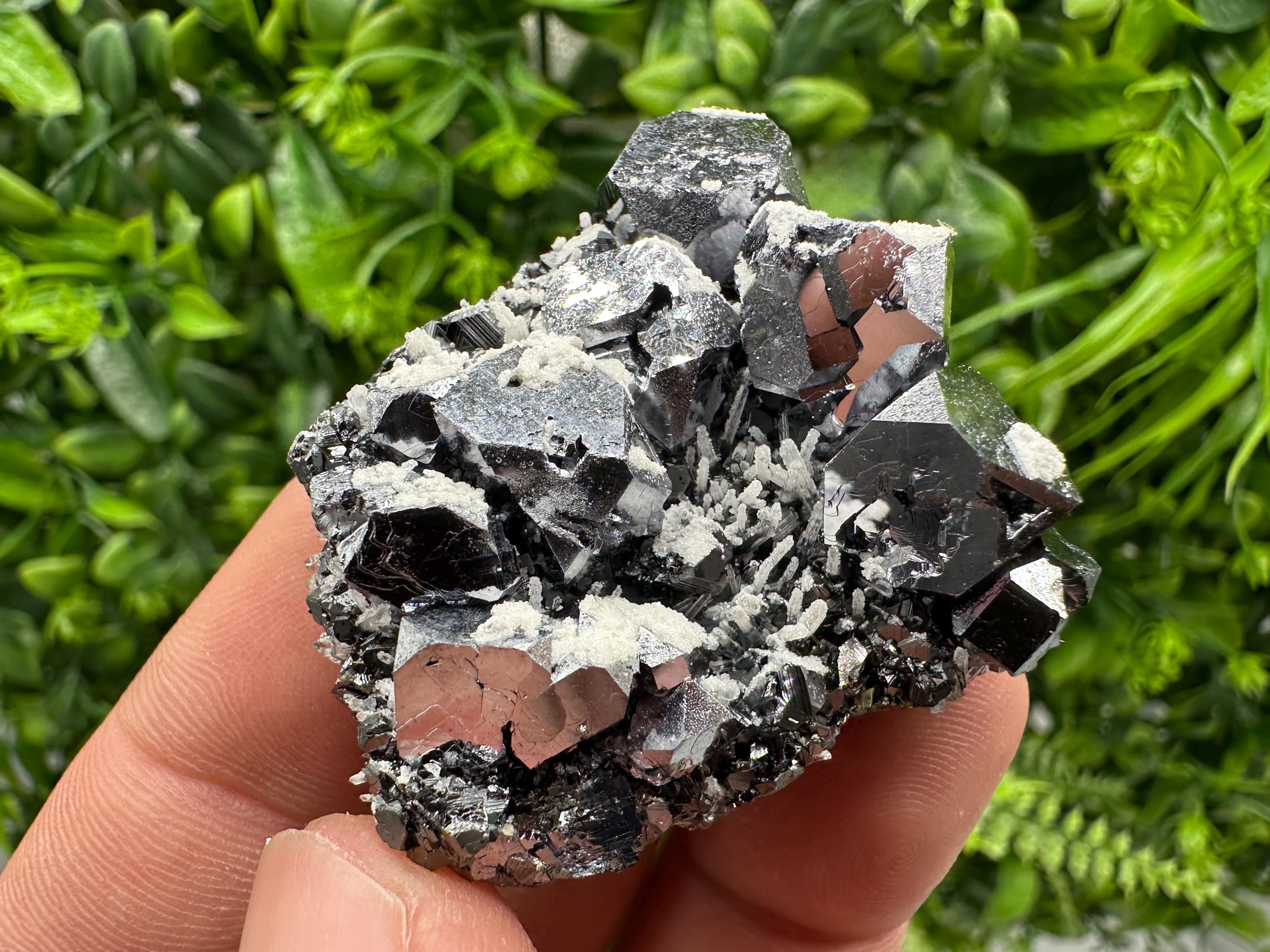 Galena Spinel with Quartz and Calcite, Borieva Mine Mineral Specimen