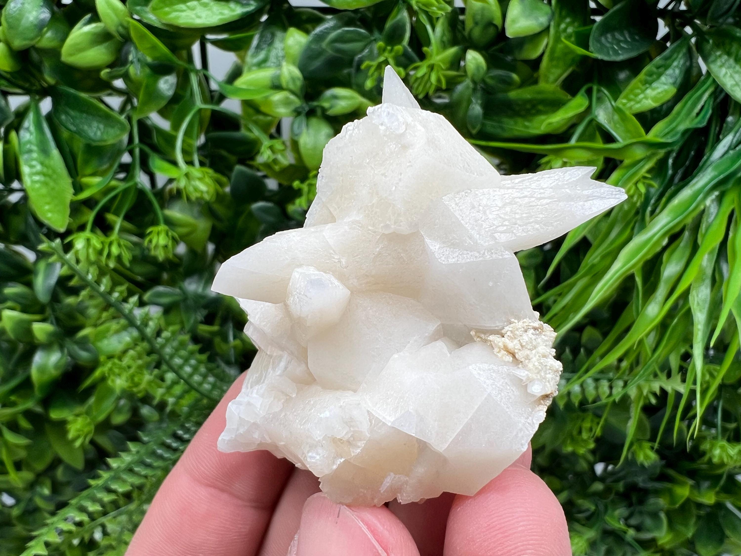 Calcite on Aragonite: Djurcovo Mine, Bulgaria Healing Crystal