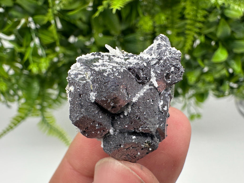 Skeletal Galena on Quartz, Bulgaria Mineral Specimen