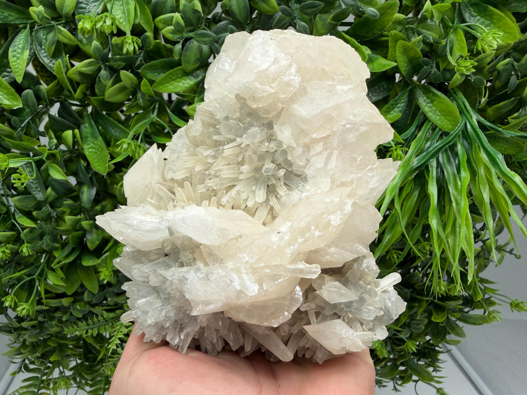 Milky Quartz Calcite Specimen, Borieva Mine Bulgaria, Home Decor Stone