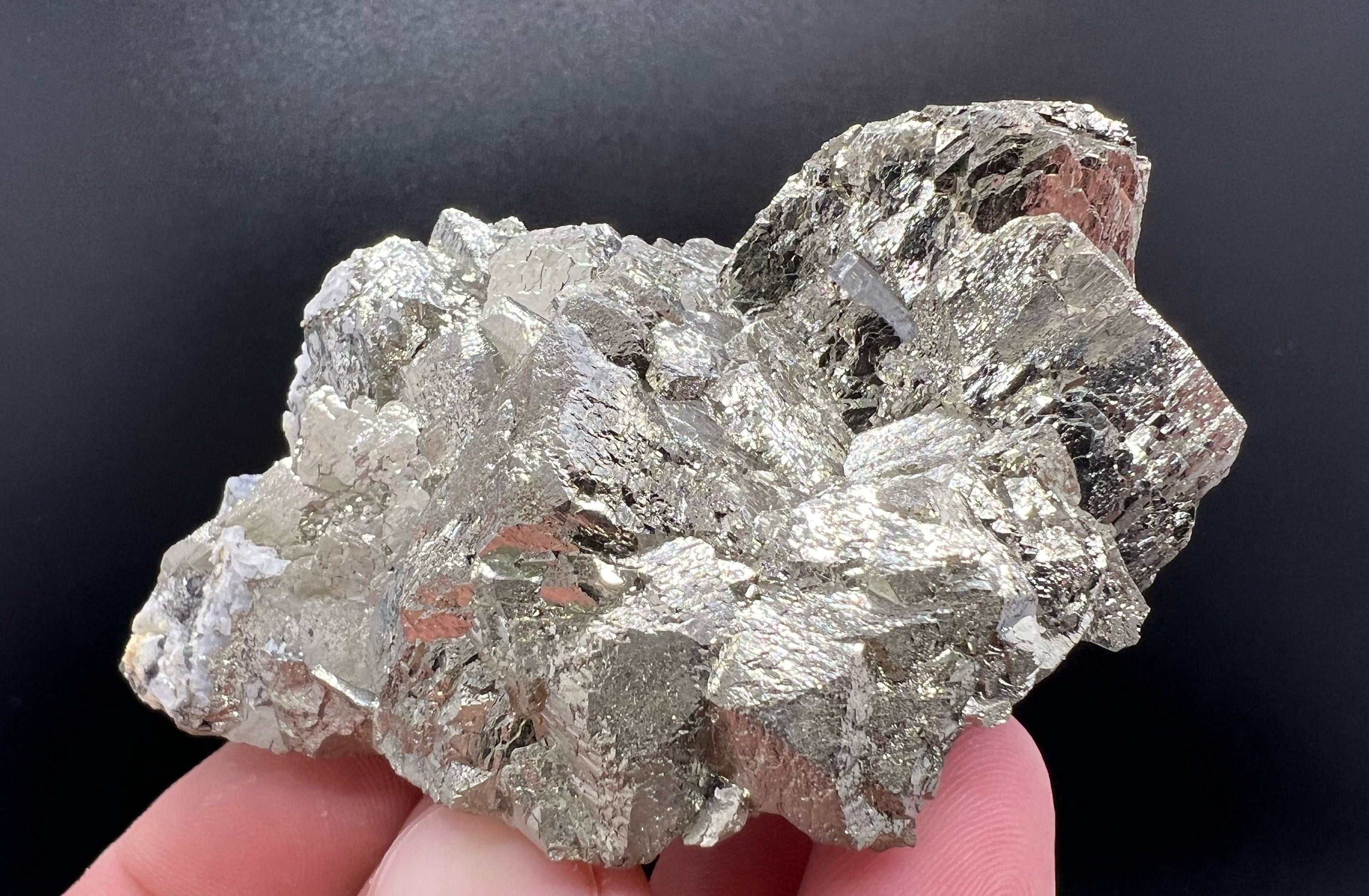Pyrite Marcazite Specimen: Androvo Mine Mineral Stone Decor