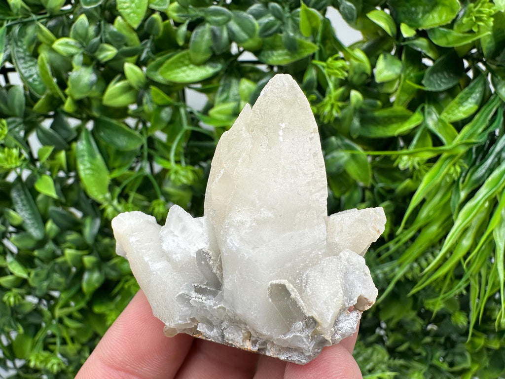 Calcite on Aragonite: Djurcovo Mine, Bulgaria Crystal