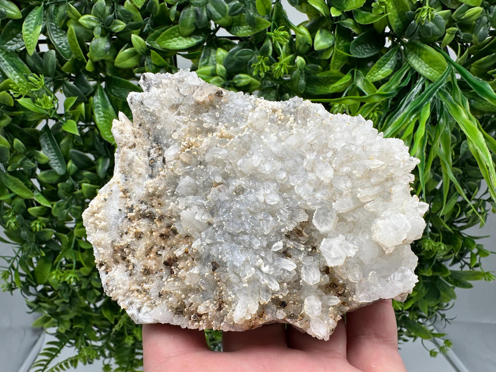 Quartz Calcite Chalcopyrite Specimen: Krushev Dol Mine, Bulgaria