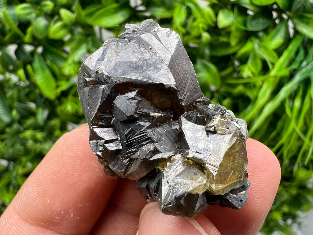 Transparent Sphalerite Gem: Rare Cleiophane Crystal Mineral Stone