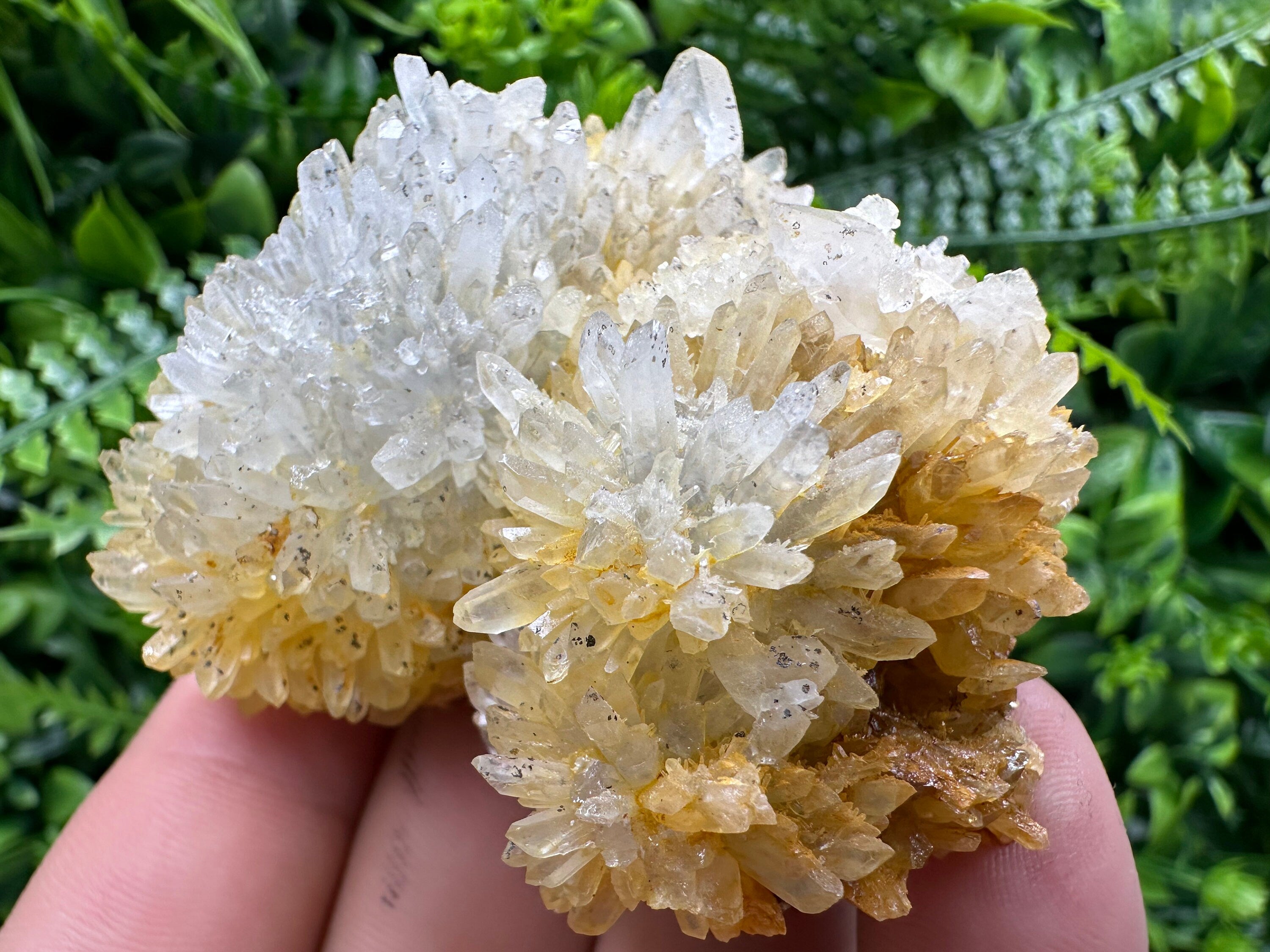 Quartz Cluster with Mineral Inclusions, Bulgaria Crystal Collection