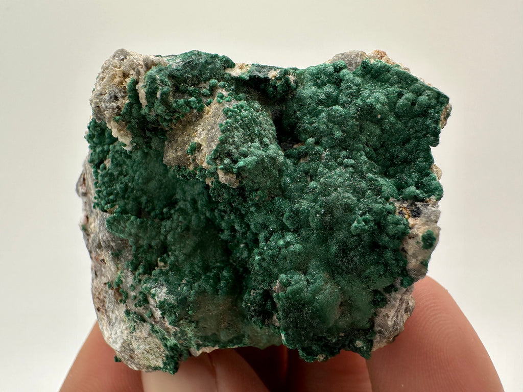 Green Polished Malachite Crystal from Congo, Mineral Specimen