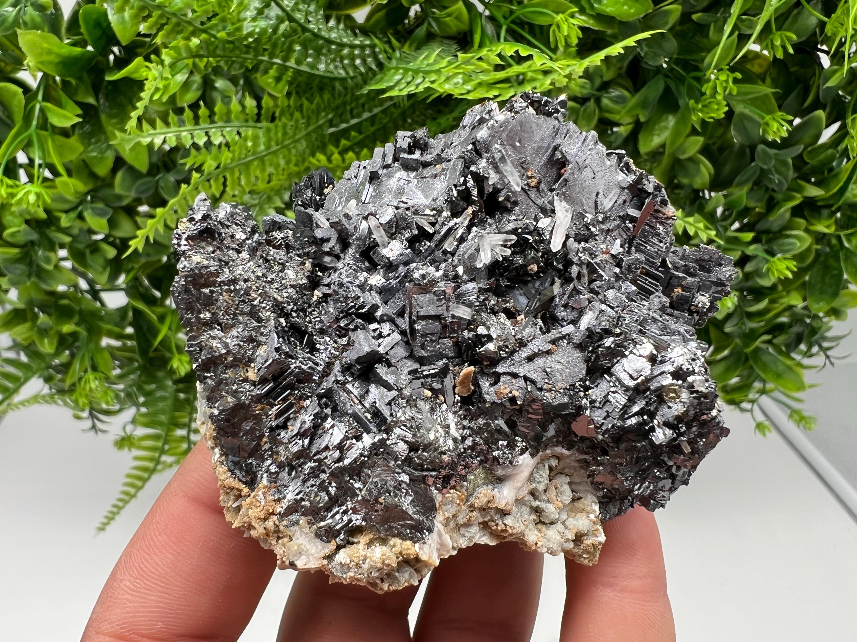 Skeletal Galena Mineral Specimen: Madan Bulgaria Collectible Stone