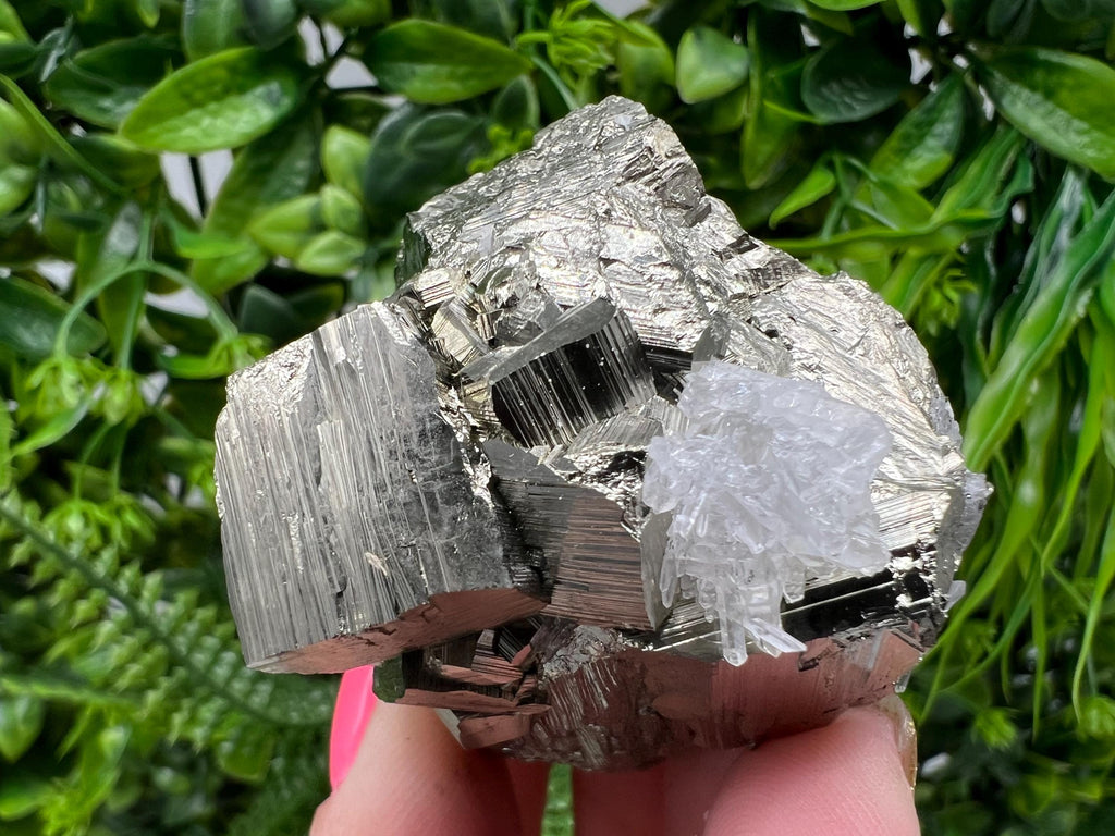 Rare Pyrite Cluster, Natural Crystal Mineral Specimen, Bulgaria