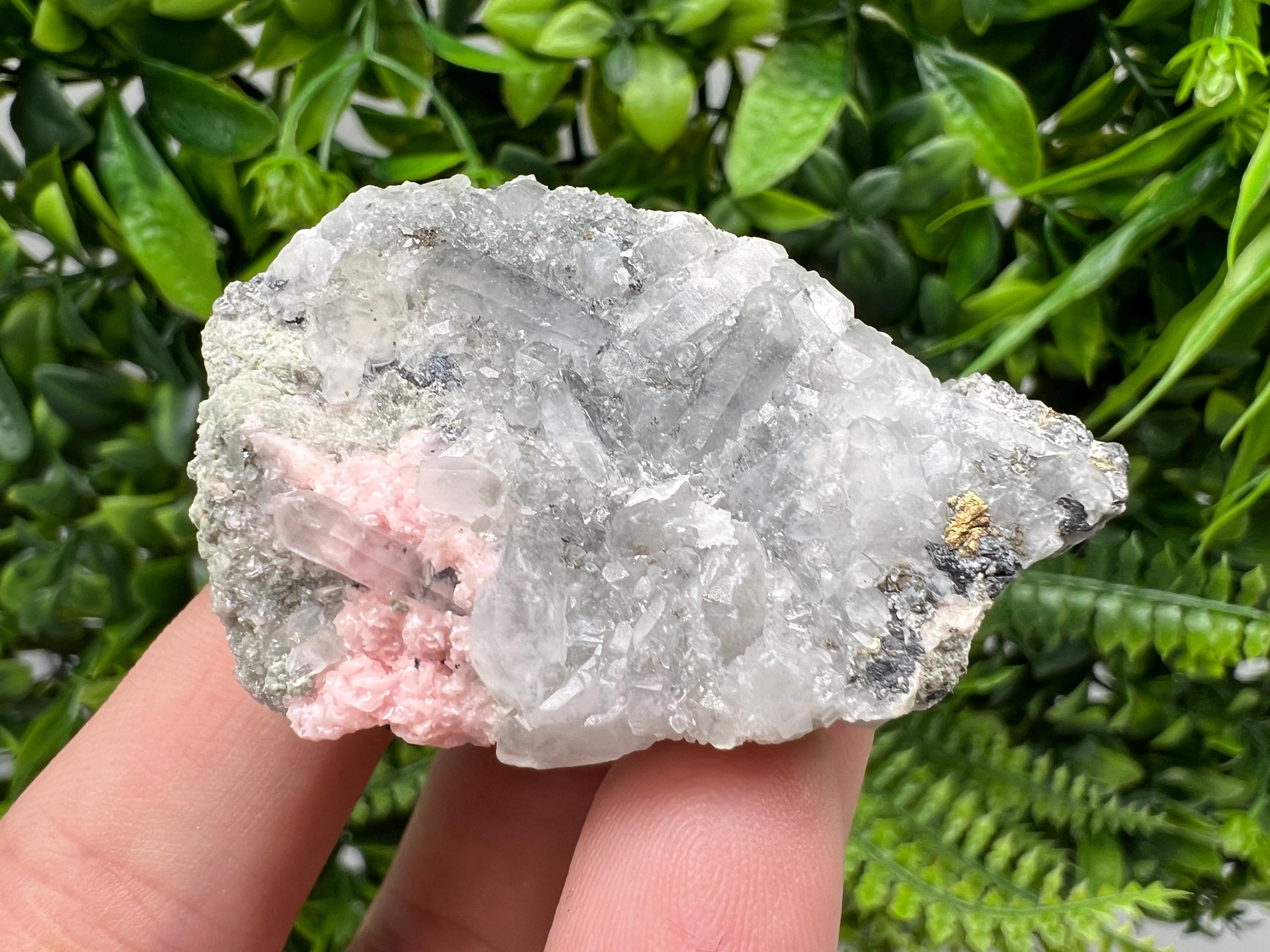 Pink Rhodochrosite Crystal, Starnica Mine, Bulgaria