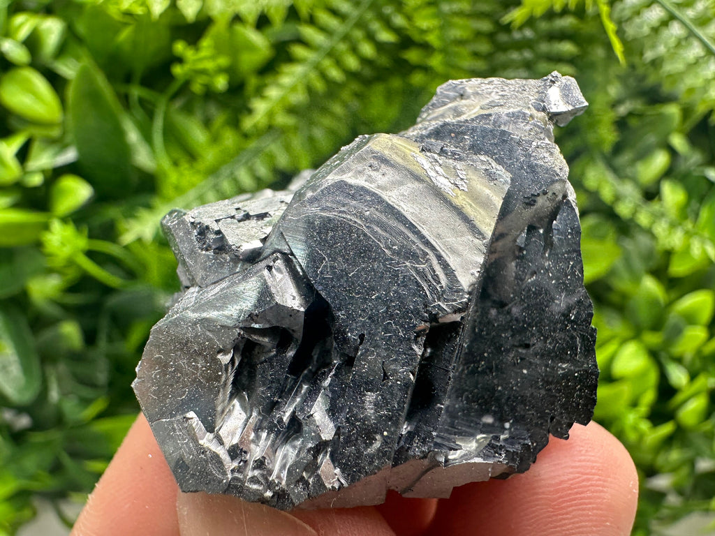 Galena on Sphalerite and Quartz, Borieva Mine Mineral Specimen