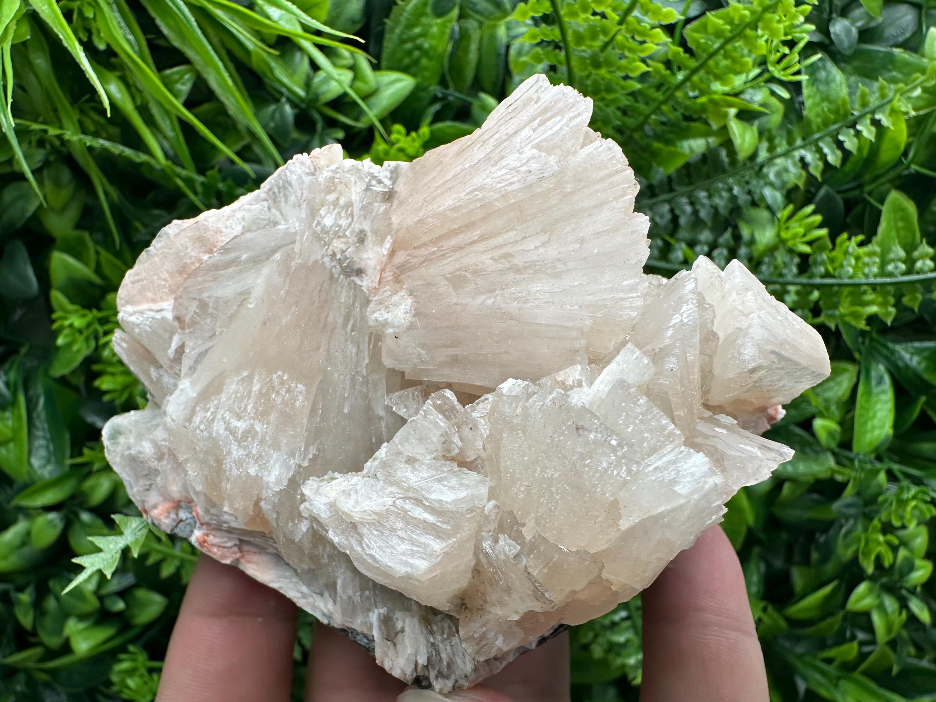 Stilbite on Matrix, Natural Crystal Mineral Specimen, India
