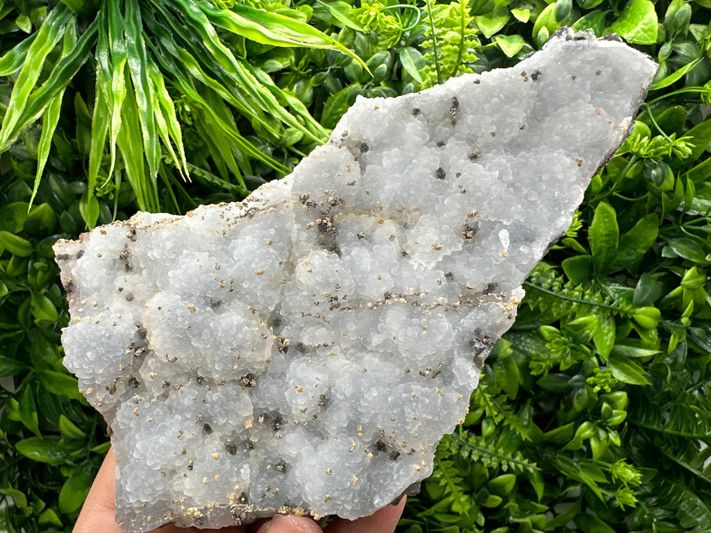 Chalcedony Calcite Cluster, Krushev dol Mineral Specimen