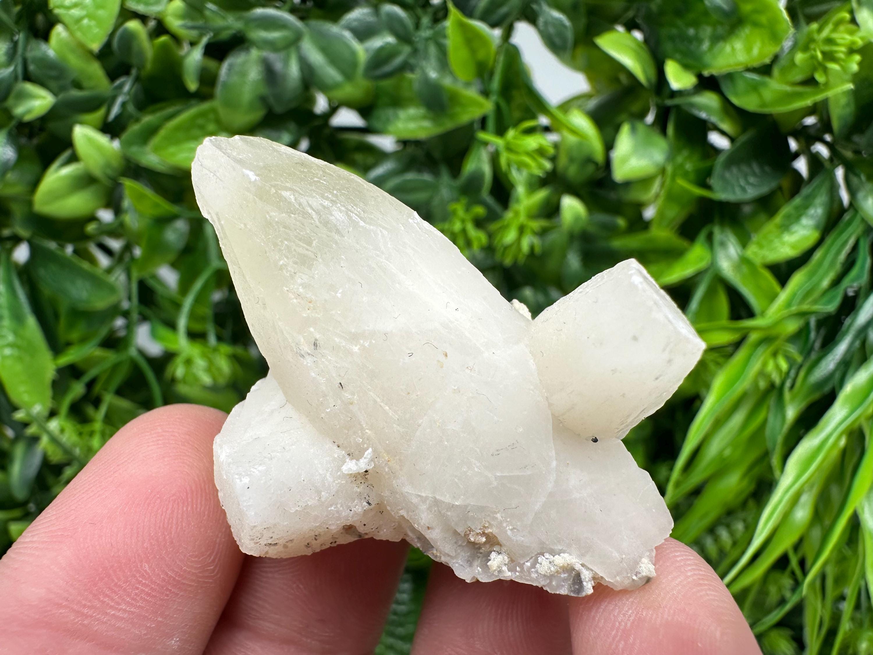 Calcite on Aragonite: Djurcovo Mine, Bulgaria Crystal