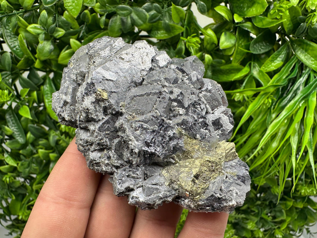 Galena Sphalerite Chalcopyrite Quartz Mineral Specimen: Djurcovo Mine, Bulgaria
