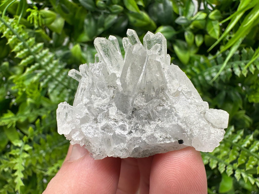 Pyrite on Green Quartz, Bulgaria Mineral Specimen, Home Decor Stone