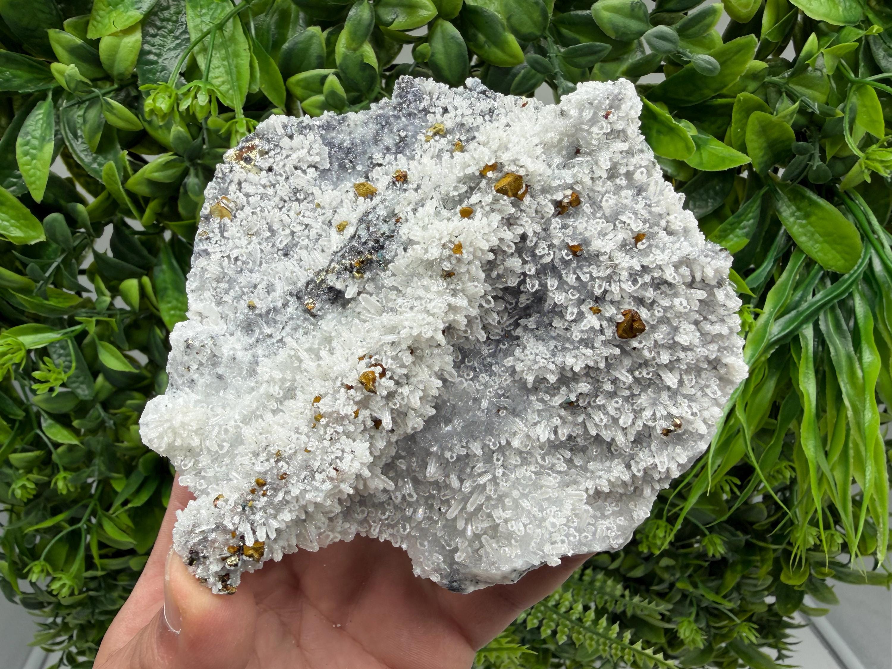 Pyrite Sphalerite Quartz  Mineral Specimen, Krushev dol Mine